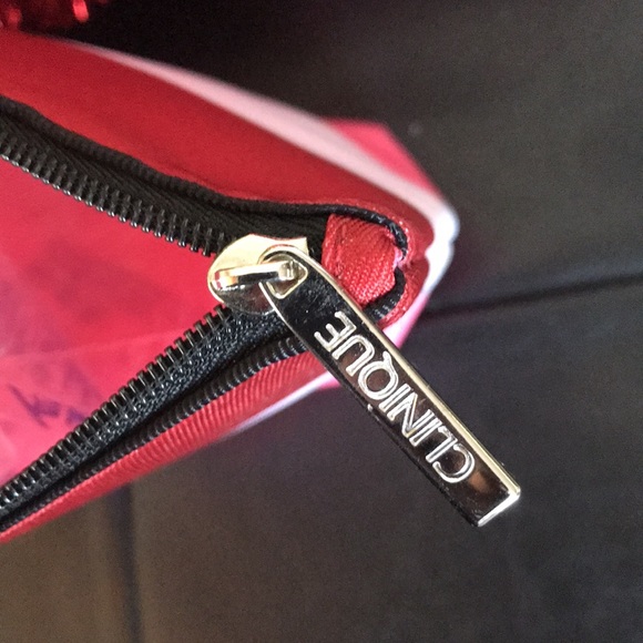 Clinique X Kate Spade Color Block Nylon Cosmetic Pouch NWOT - Picture 8 of 8